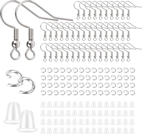 Stainless steel earring - steel, hooks