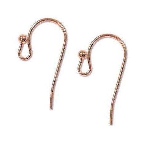 Copper plated brass 12x20mm - plated,
